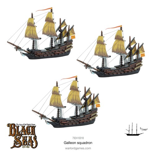 Black seas galleon - seas:, squadron