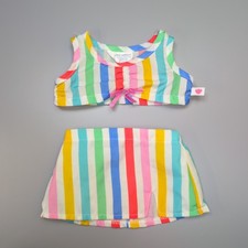 Build A Bear Rainbow Stripe