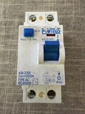 Proteus 63/2/30T 63A 30mA RCD