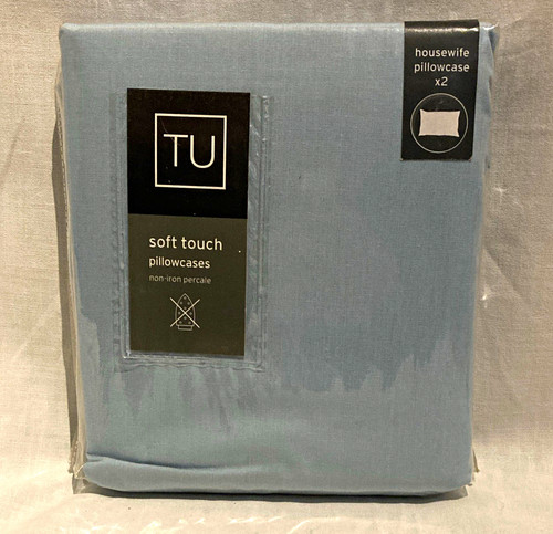 Soft touch pillowcase - pillowcase, pair