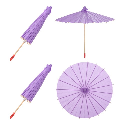 2pcs paper umbrellas inch - 2pcs, 8