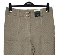 M&S Ladies Trousers Camel Mix