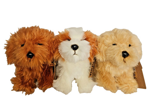 Soft plush dog - toy, doodle