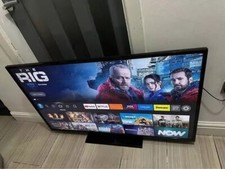 32" BUSH FREEVIEW HD FULL HD LED TV WITH STAND & REMOTE CONTROL