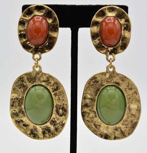 Vintage cabochon clip - vintage,