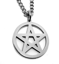 Simple stainless steel pagan - stainless,