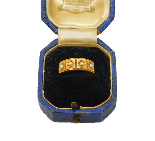 Boxed victorian 15ct - boxed,
