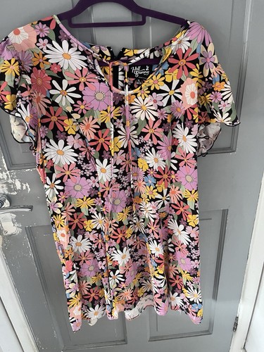 Hell bunny retro flower dress - hell,
