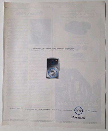 2008 print sansa clip - print, ad
