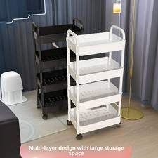 4 Tier Slim Storage Trolley