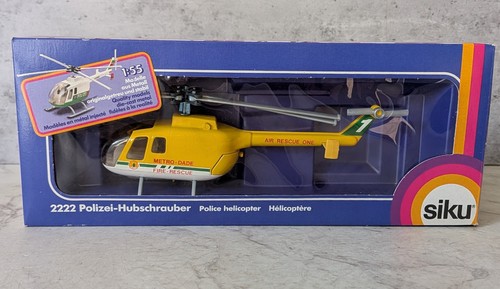 Siku 2222 police helicopter - siku,