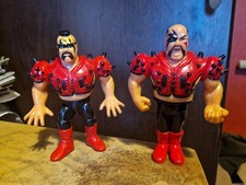THE LEGION OF DOOM Hawk & Animal WWF Hasbro Figures Vintage 4.5 Inch 1992