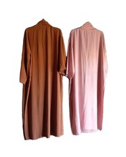 2X Bundle Abaya Jilbab Maxi Dress Gown Islamic Muslim Women Clothing Large 