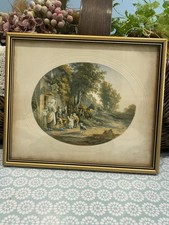 Late 19C Framed Print ‘The
