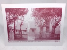 St Leonards Aldrington New Church Hall opened Oct 7 1914 Vintage Repro Postcard