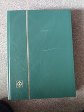 (8) GREEN LIGHTHOUSE A4 9 STRIP STOCK BOOK 16 WHITE PAGES (32 SIDES)