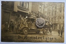 RPPC WW1  MILITARY VEHICLE GERMAN ARMY COLOGNE 