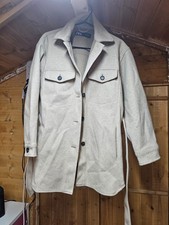 ZARA BEIGE OVERSKIRT/SHACKET