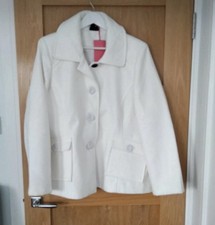 Lovely Cream Coat Size 24/26