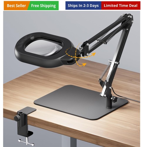 Magnifying desk lamp - magnifying,