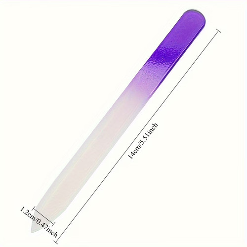 Double sided glass - glass, nail