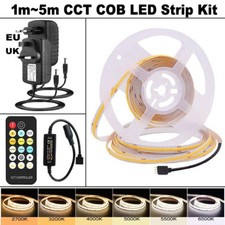 CCT COB LED Strip Tape Lights