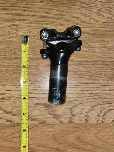 Old school bmx alloy seat - school, post