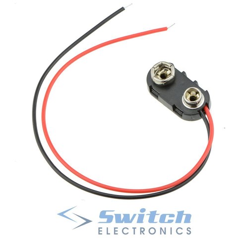 Pp3 battery connector - 9v, clip