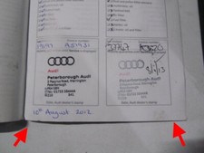 Audi A4 S4 ALLROAD S LINE MMI Handbook DEALER SERVICE HISTORY BOOK PACK B8.5