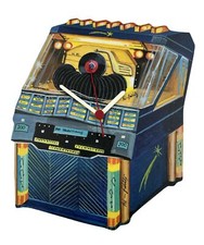 Supernova Jukebox Clock - Juke Box Clock - Man Cave Clock -  Mi18-C