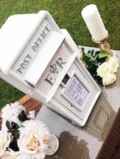 HIRE - ER royal mail wedding post box hire, British Cast Iron in Wiltshire