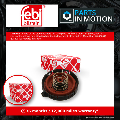 Oil filler cap - cap, febi