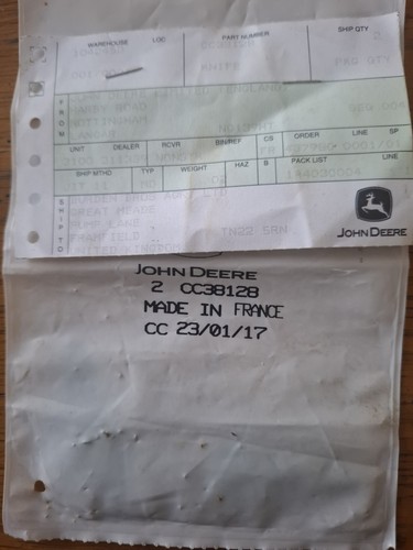John deere cc38218 - john,