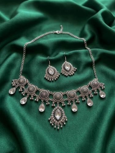 Silver indian style - style, necklace