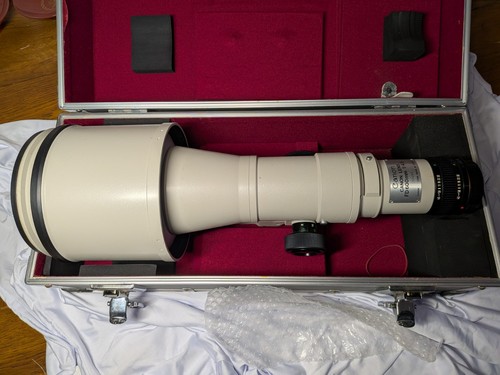 Canon telephoto lens 600mm - canon, fd