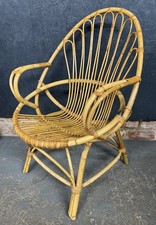 Rattan Armchair Mid Century