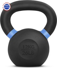 Kettlebell 26 lb Cast Iron