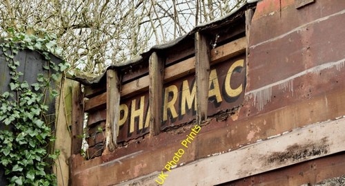 Photo 6x4 old - old, pharmacy