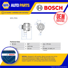 Alternator fits MERCEDES E250D