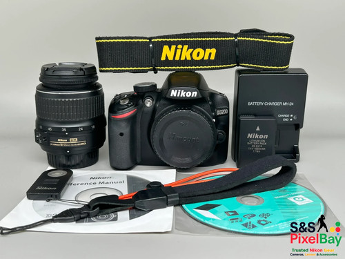 Nikon d3200 dslr camera - nikon,