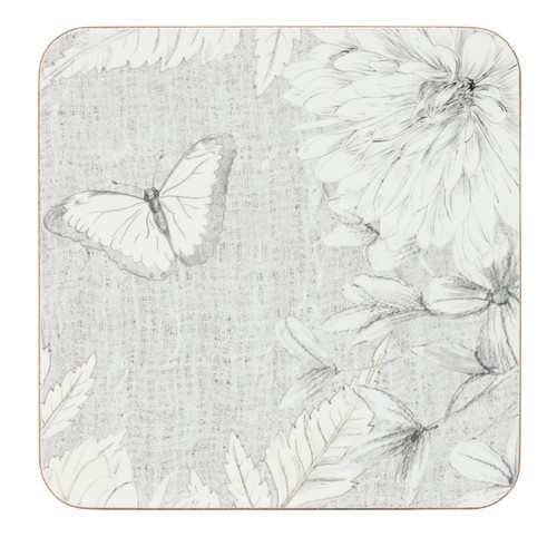 Classic floral butterfly - &,