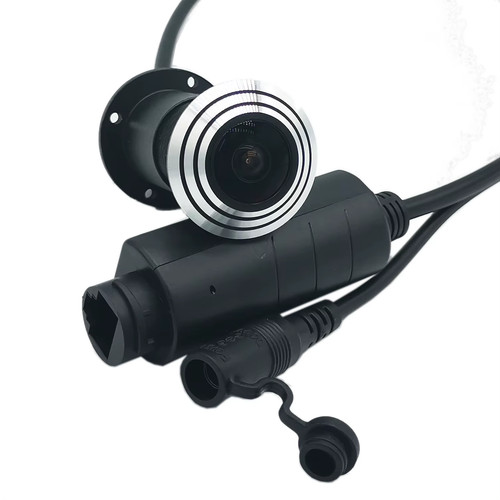 1080p fisheye peephole - 1080p, poe
