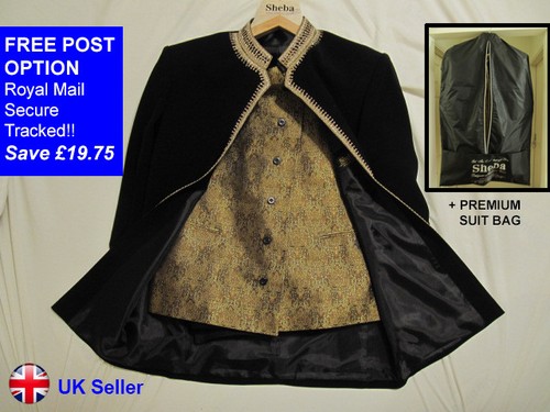 Black gold detail 3 - gold, 3-piece