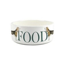 Beagle Pet Bowl - Dog Portrait Large Ceramic Food Bowl/Dish Dog Gift