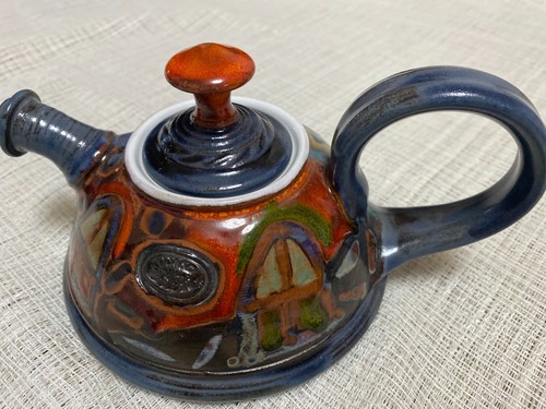 Cute pottery teapot ceramic - cute,