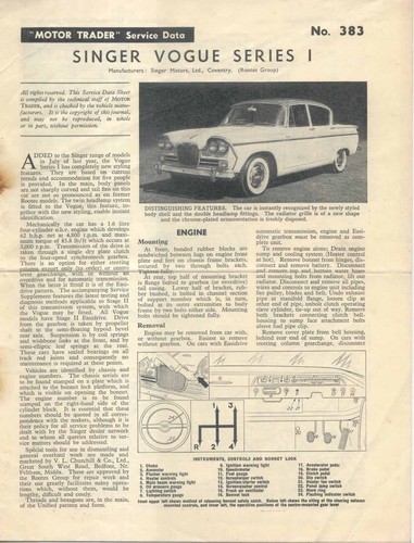 Singer vogue series motor - singer,