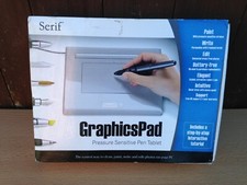 Serif Graphics Pad CTF * NEW & SEALED * Pressure Sensitive Drawing Tablet & Pen