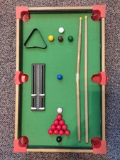 Vintage 1980s Steve Davis Children's Snooker Table by Pot Black