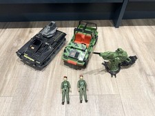 GI JOE , 1983 NIGHT FORCE SAS WOLVERINE, JEEP,PALITOY UK , ACTION FORCE BUNDLE