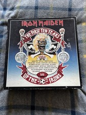 Iron Maiden The First Ten Years 1980-1990 10x2 Vinyl LP box Set NEVER PLAYED!!!!